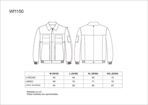 Line 2 Jacke mit kombinierter Taille und Knopfleiste, Nylonreißverschlüssen und Ärmeltasche Marinegrün
