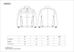 Jacket line 5 combi 3 colors Straight nylon zipper, reflective piping Green Dark Gray Black