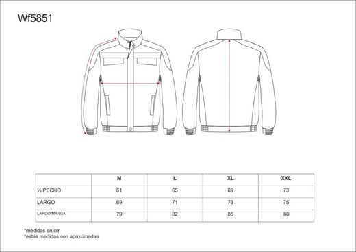 Jacket line 5 combi 3 colors Straight nylon zipper, reflective piping Green Dark Gray Black