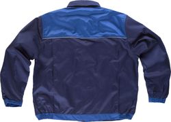 Linie 8 Jacke kombiniert mit Reißverschluss, reflektierende Paspel Navy Stewardess
