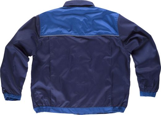 Linie 8 Jacke kombiniert mit Reißverschluss, reflektierende Paspel Navy Stewardess