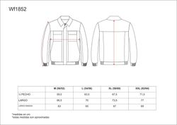 Linie 8 Jacke kombiniert mit Reißverschluss, reflektierende Paspel Navy Stewardess
