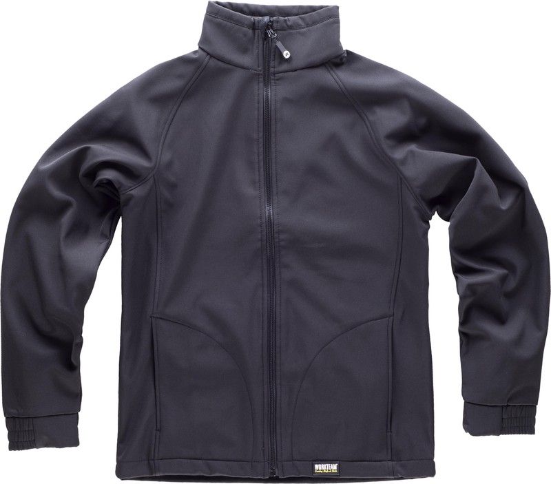 Shell Work Clothes Membrane Work Shell Jacket Double Layer Black — Maxport Costumes for Work
