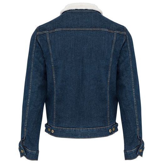Cazadora vaquera forro sherpa hombre