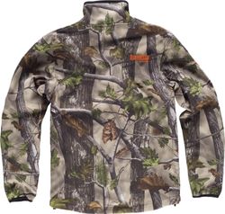Workshell-Jacke mit Aufdruck, mit 2 Seitentaschen und 2 Brusttaschen Camouflage Forest Green