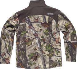 Workshell-Jacke mit Aufdruck, mit 2 Seitentaschen und 2 Brusttaschen Camouflage Forest Green Brown
