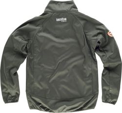 Kombinierte leichte Workshell-Jacke mit 2 Seitentaschen Forest Green