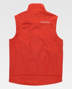 Chaleco 96% Poliéster 4% Elastano Rojo