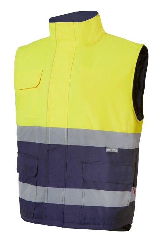 Gilet Trapuntato Bicolore Av Velilla 305902