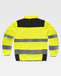 Chaleco acolchado Amarillo / Negro