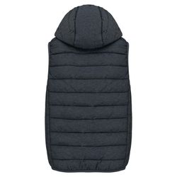 Gilet imbottito con cappuccio per adulti