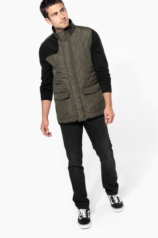 Gilet matelassé losange homme — Vêtements de travail Maxport