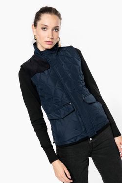 Rhombus Steppweste für Frauen