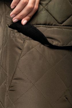 Rhombus Steppweste für Frauen