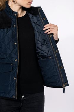 Rhombus Steppweste für Frauen