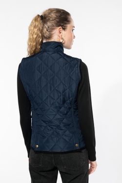 Rhombus Steppweste für Frauen