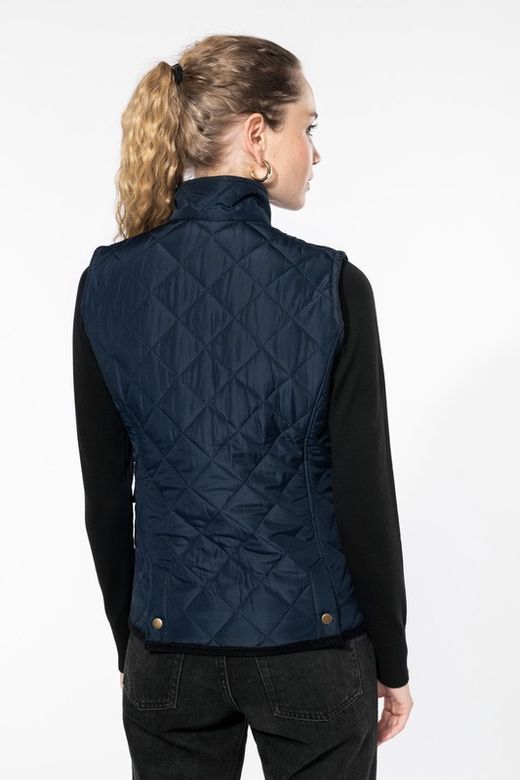 Rhombus Steppweste für Frauen