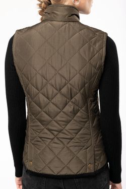 Rhombus Steppweste für Frauen