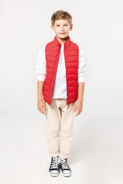Padded and lightweight vest for children