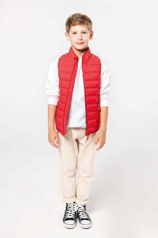 Padded and lightweight vest for children