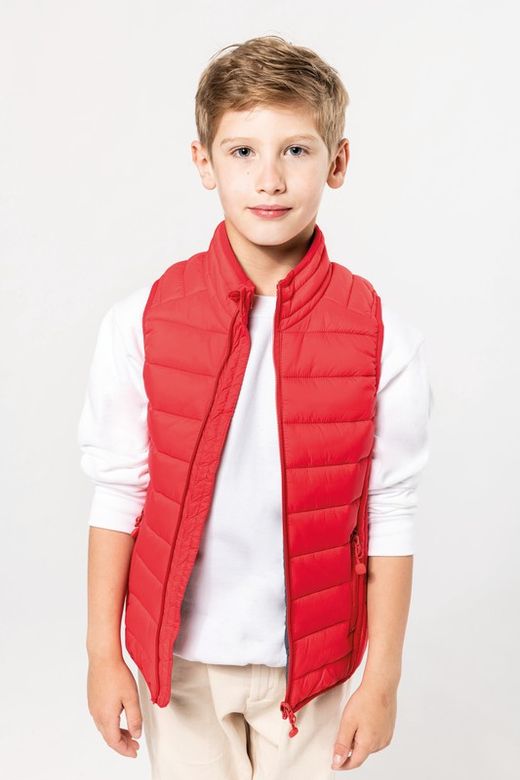 Padded and lightweight vest for children