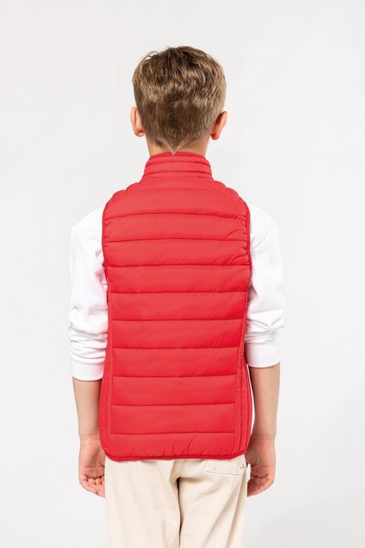 Padded and lightweight vest for children
