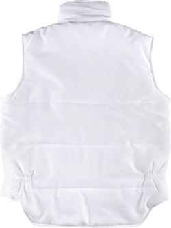 Chaleco acolchado y multibolsillos Blanco