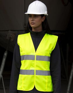 Chaleco alta visibilidad mujer