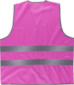 Chaleco con cierre adaptable de velcro Rosa Fucsia