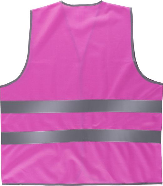 Chaleco con cierre adaptable de velcro Rosa Fucsia