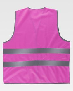 Chaleco con cierre adaptable de velcro Rosa Fucsia