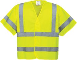 Gilet hivis à manches courtes