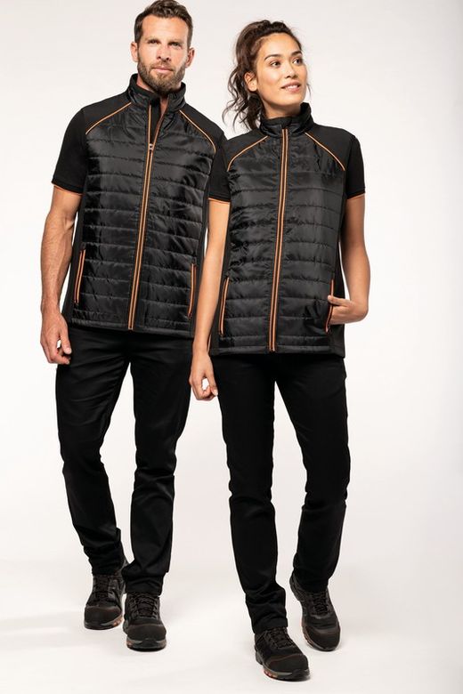 Gilet Day To Day bi-materiale