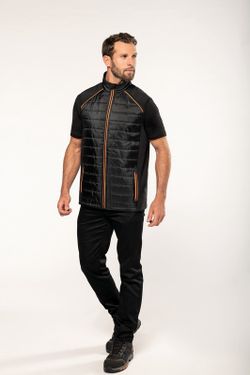 Gilet Day To Day bi-materiale