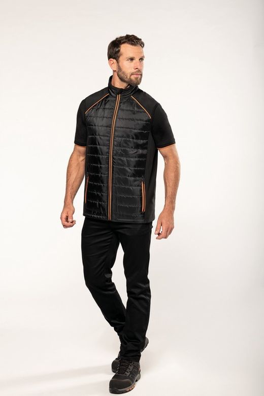 Gilet Day To Day bi-materiale
