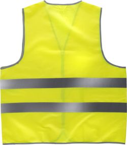 Warnweste mit adaptivem Klettverschluss, reflektierende Bänder EN471 Yellow AV