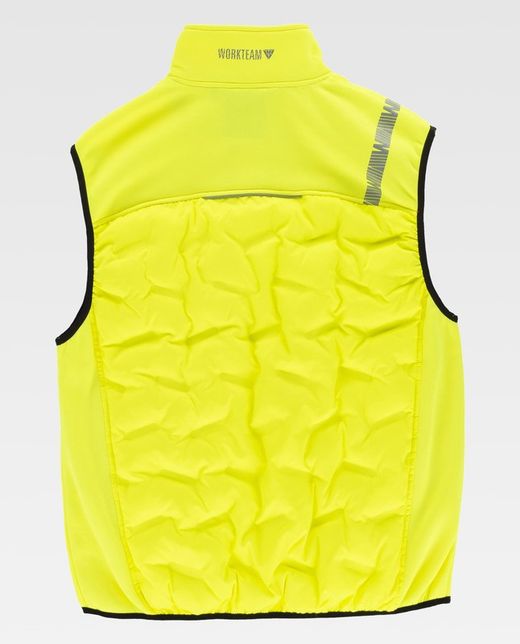 Chaleco de color Amarillo Fluor