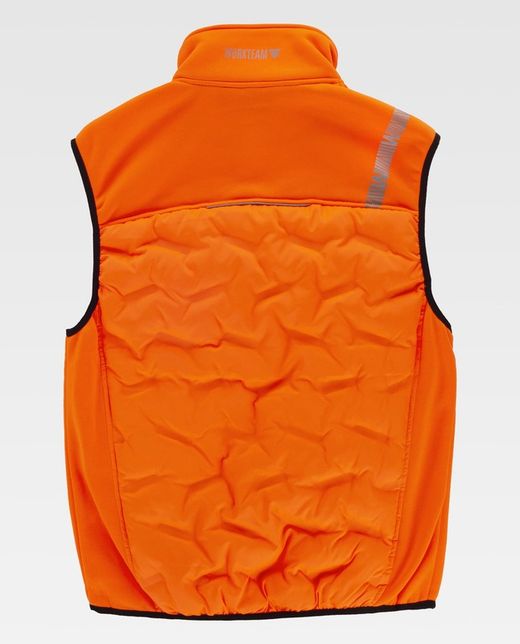 Chaleco de color Naranja Fluor