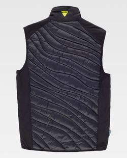 Chaleco de color Negro+Amarillo fluor | FUTURE
