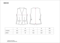 Slim Fit Weste für Damen mit zwei Taschen und Knopfverschluss Schwarz