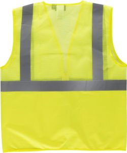 Chaleco de rejilla de alta visibilidad Amarillo