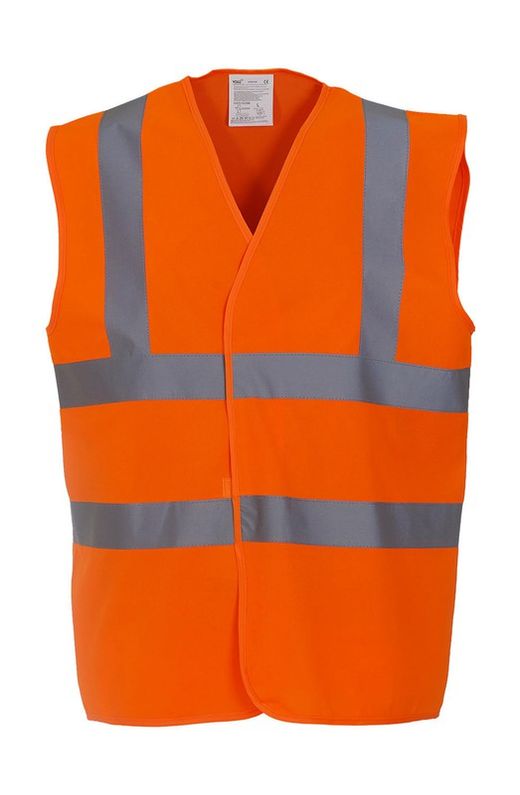 Fluo 2-Streifen-Sicherheitsweste