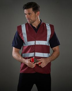Fluo 2-Streifen-Sicherheitsweste