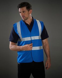 Fluo 2-Streifen-Sicherheitsweste
