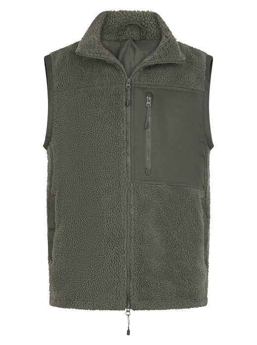 Recycelter Sherpa-Weste