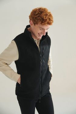 Recycelter Sherpa-Weste