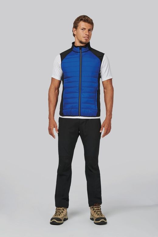 Bi-material Sports Vest