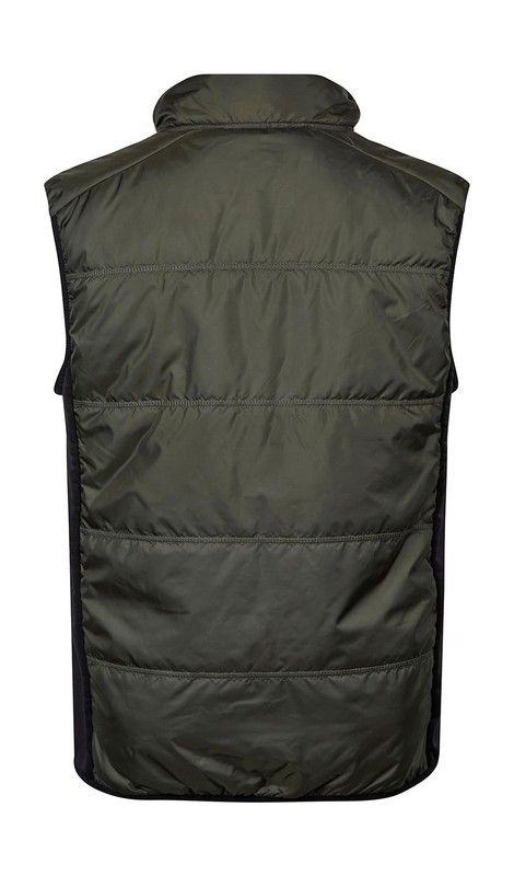 Chaleco dos materiales Stretch