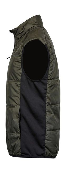 Chaleco dos materiales Stretch