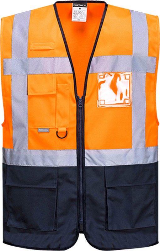 Warsaw Hi-Vis Contrast Executive Vest